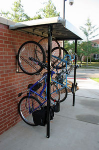 wall-mounted bike rack / steel
