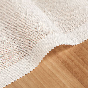 curtain fabric / plain / linen