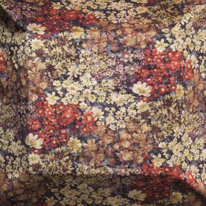 upholstery fabric / floral / cotton / viscose