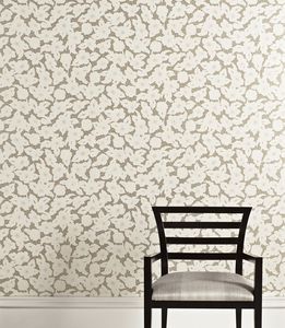 traditional wallpaper / floral / washable / non-woven