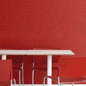 cellulose fiber wallpaper / contemporary / patterned / washable