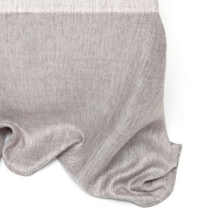plain sheer curtain fabric / polyester / linen
