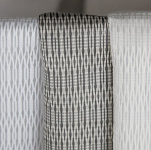 patterned sheer curtain fabric / Trevira CS® / fire-rated