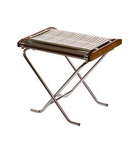 electric barbecue / with legs / stainless steel