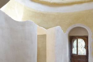 decorative coating / wall / natural / clay