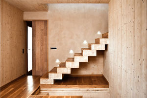 decorative coating / for walls / clay / natural