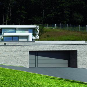 tilting garage doors / metal / automatic