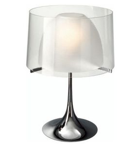 table lamp / minimalist / plastic / dimmable