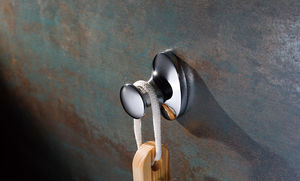 contemporary coat hook / chrome