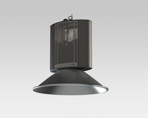 hanging light fixture / LED / round / cast aluminum