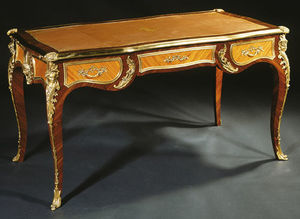 wooden desk / Louis XV style / commercial / custom
