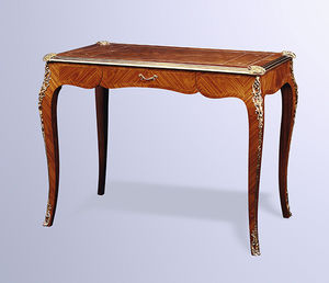 wooden desk / Louis XV style / commercial / custom