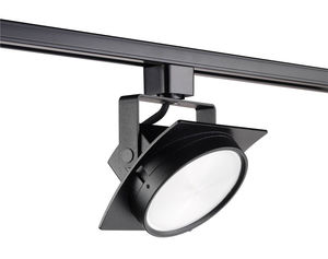 LED track light / round / aluminum / commercial