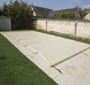 security swimming pool cover / with rods / for in-ground swimming pools