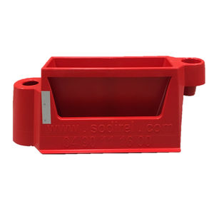 protective barrier / fixed / plastic / for construction sites