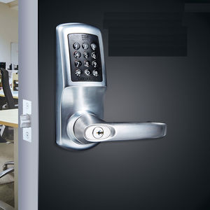 electronic lock / door / combination / with handle