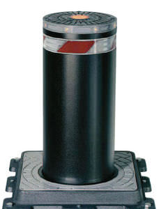 access control bollard / stainless steel / retractable / high-resistance