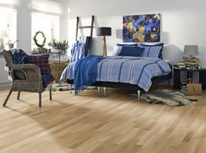 engineered parquet flooring / glued / oak / ash
