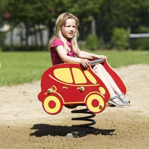 HDPE spring rocker / transport / 1-seat