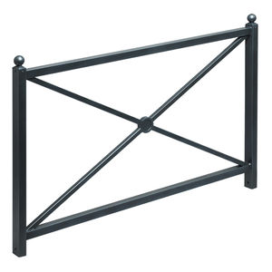 protective barrier / fixed / cast iron / for public spaces