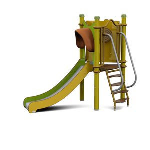 upright slide / for playgrounds