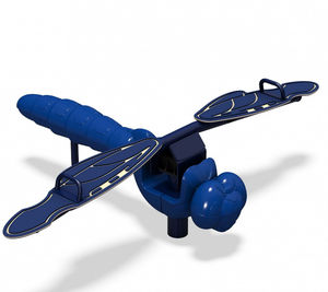 plastic spring rocker / animals / 2-person