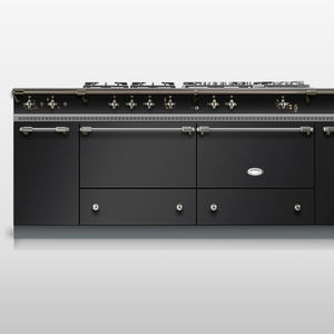 electric range cooker / gas / induction / equipped