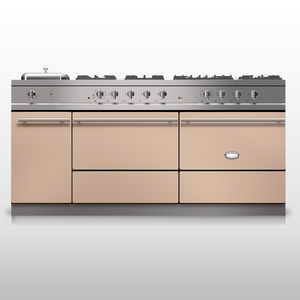 gas range cooker / electric / equipped