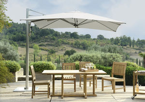 offset patio umbrella / aluminum