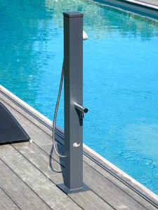 pool outdoor shower / stainless steel / commercial / home