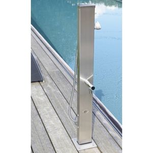 pool outdoor shower / stainless steel / commercial / home