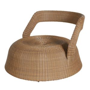 contemporary armchair / resin wicker / by Ronan & Erwan Bouroullec / garden
