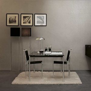indoor mosaic tile / wall / glass / square