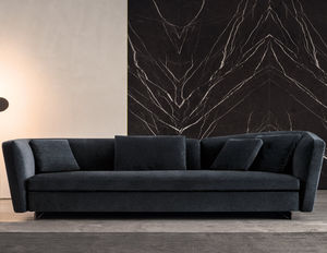 contemporary sofa / leather / fabric / by Rodolfo Dordoni