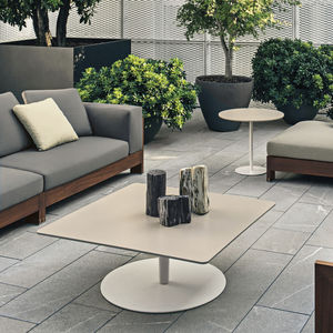 coffee table / square / garden / contemporary