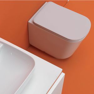 free-standing toilet / ceramic