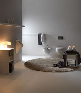 wall-mounted urinal / ceramic