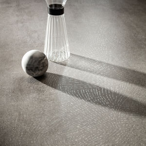 indoor tile / wall / porcelain stoneware / concrete look