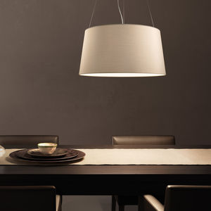 pendant lamp / contemporary / aluminum / painted metal