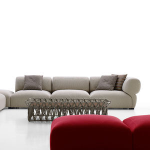 modular sofa / contemporary / outdoor / fabric