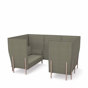 modular sofa / contemporary / fabric / commercial