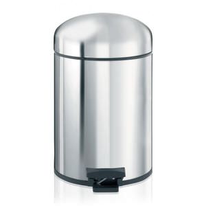 hygienic trash can / steel / foot-operated / contemporary