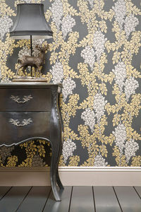 traditional wallpaper / silk / floral