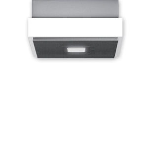 island range hood / with built-in lighting / original design