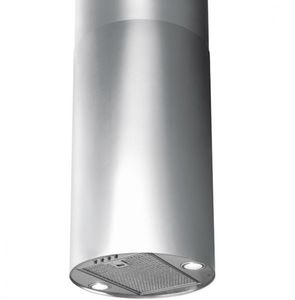 island extractor hood / with built-in lighting / original design