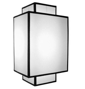 contemporary wall light / paper / LED / rectangular