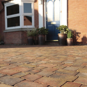 concrete paver / engineered stone / drive-over / for public spaces