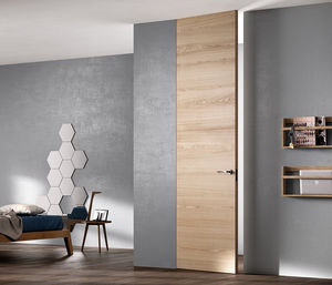 indoor door / swing / wooden / full-height