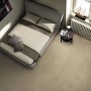 indoor tile / floor / porcelain stoneware / plain
