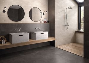 indoor tile / wall / for floors / porcelain stoneware